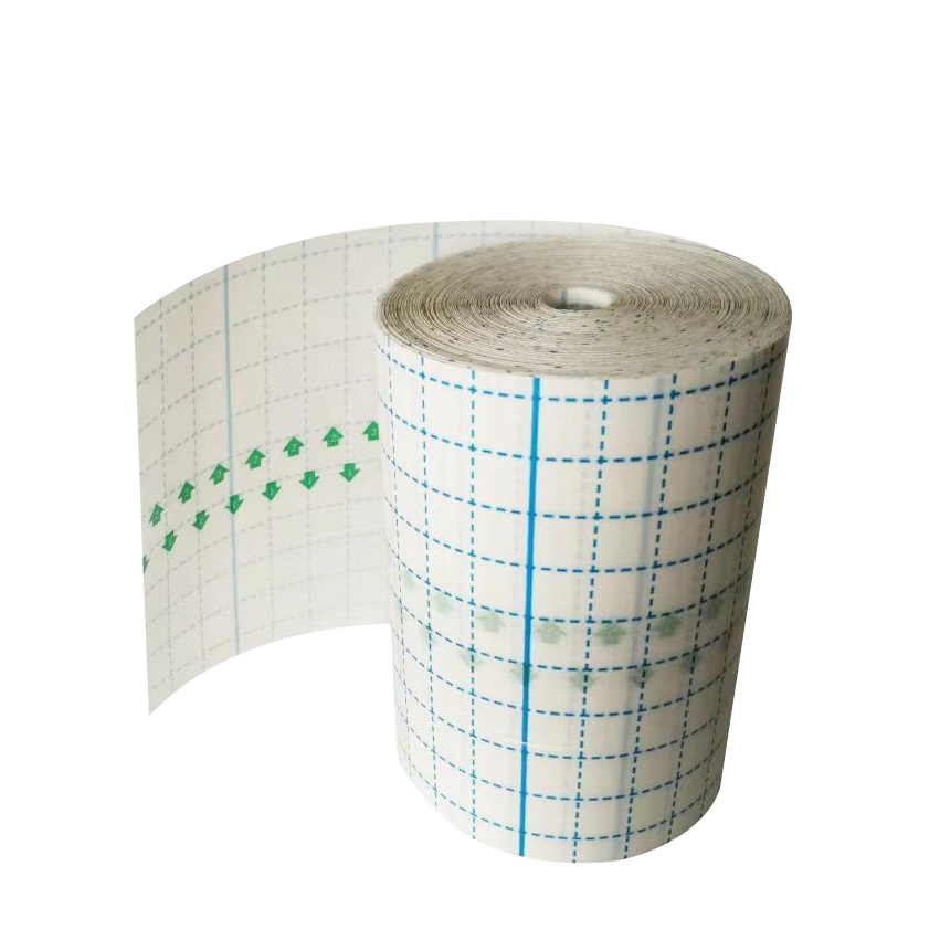 Medical Waterproof Strapless Tape Roll Adhesive Transparent Kinesiology Tape