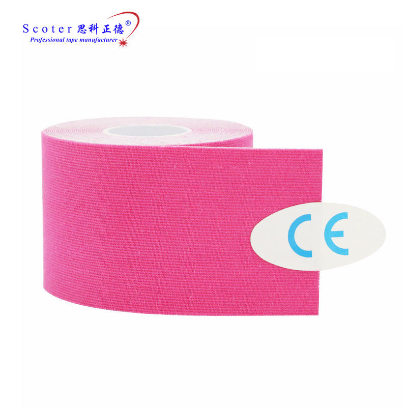 Kinesiology Tape Pre Cut Custom Waterproof Breathable Elastic Cotton Sports Tape