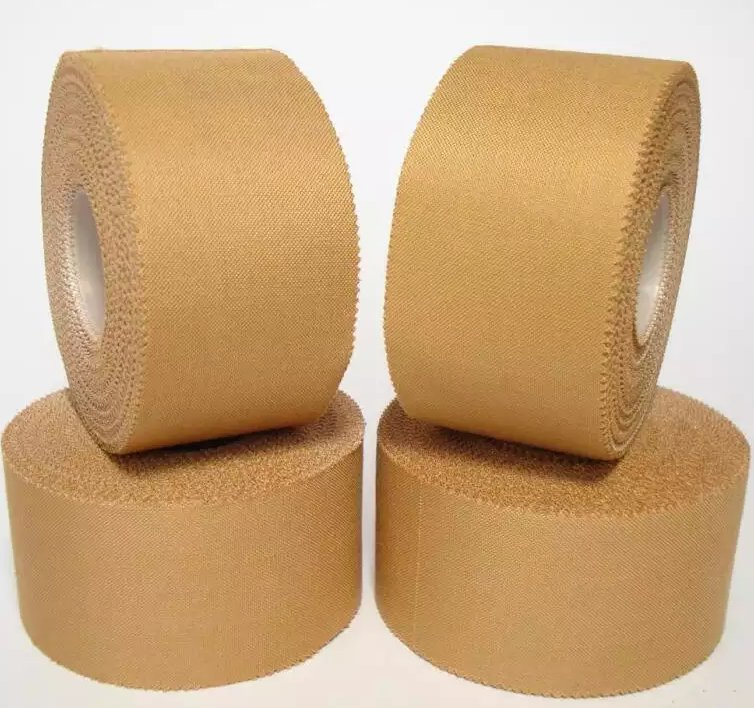 Premium Rigid Strapping Athletic Sports Tape with Rayon Fabric Weightlifting Thumb Tape