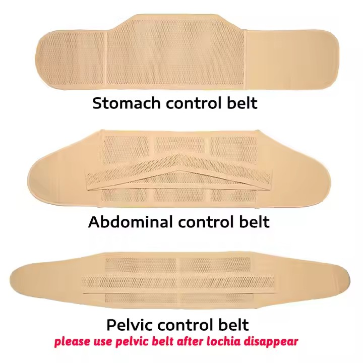 Women Slimming Girdle Recovery Wrap 3-in-1 Postpartum Belly Band After Pregnancy