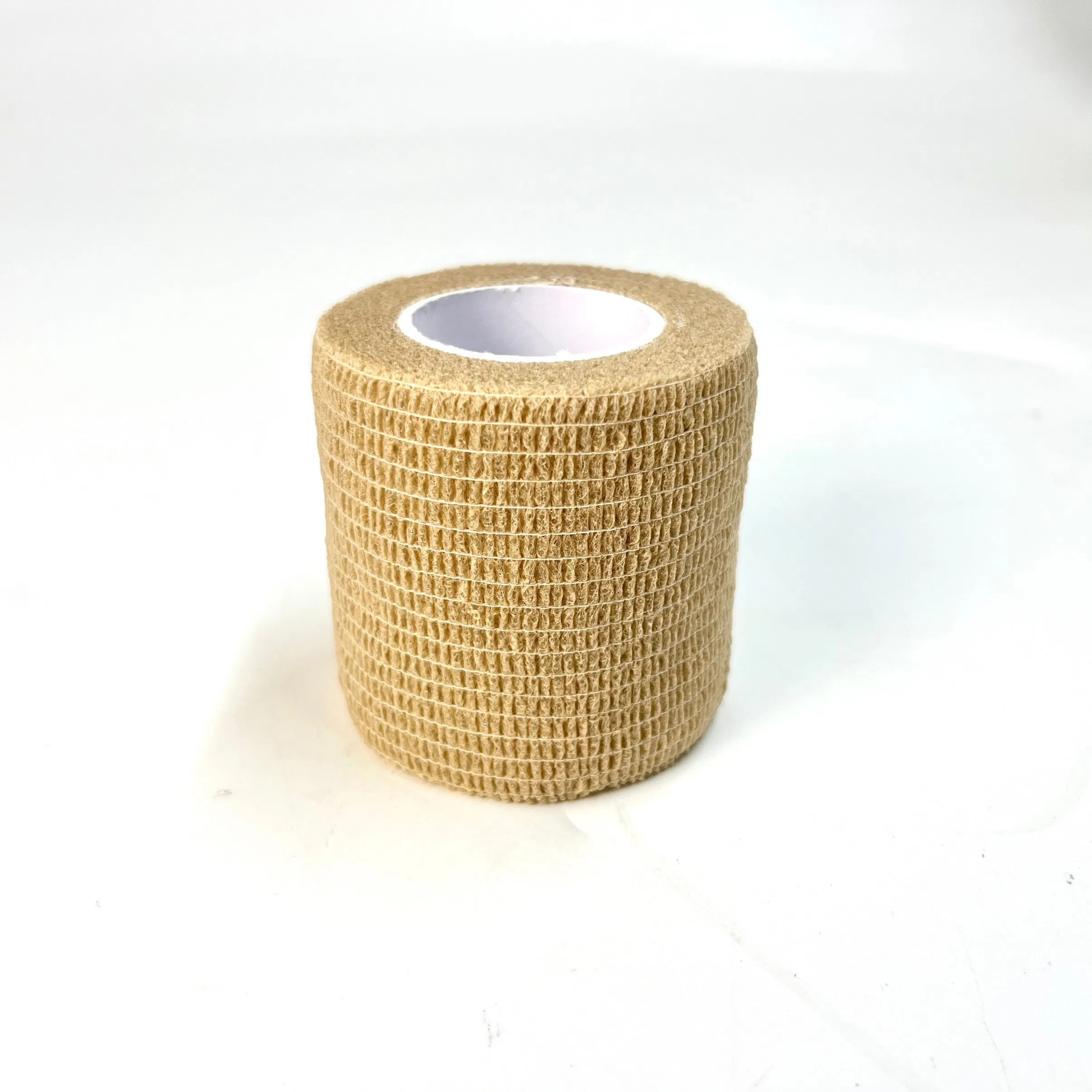 Cohesive Bandage Self Adhesive Wrap Sports Tape Non Stick Medical for Wound Dressing Ankle Support