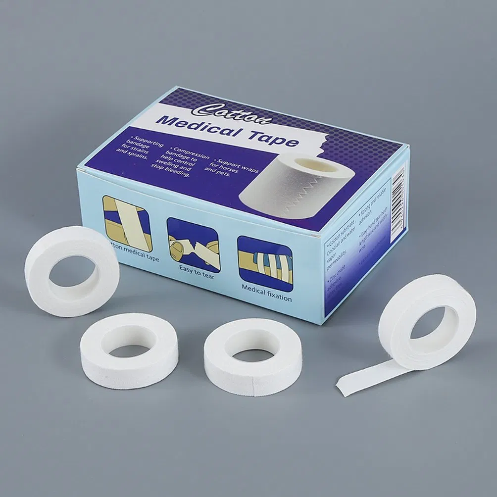 CE Approved Silk Tape Medical Adhesive Suture Material Surgical Silk Sterile Waterproof Breathable Sports Injury Care