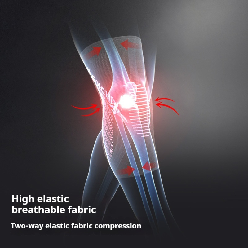 Breathable Lightweight Comfortable Weightlifting Basketball Running Stabilizing Recovery Knee Wrap