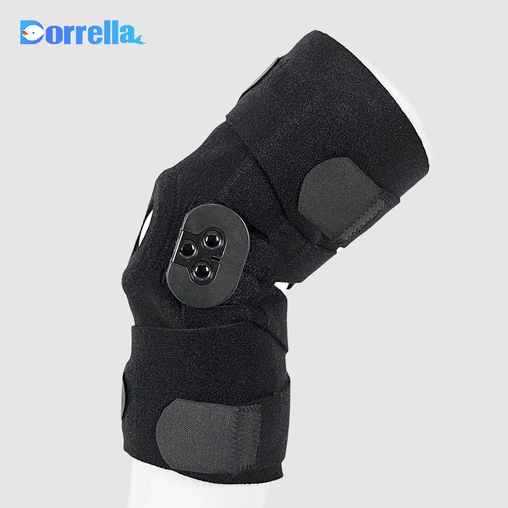 Gel Patella Knee Pads Adjustable Compression Wrap Knee Support Metal Side Stabilizers Knee Brace for Arthritis Pain