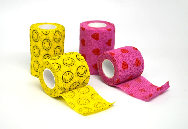 Medical Non Woven Self Adhesive Pet Bandage/Cohesive Bandage/Elastic Bandage for Animal