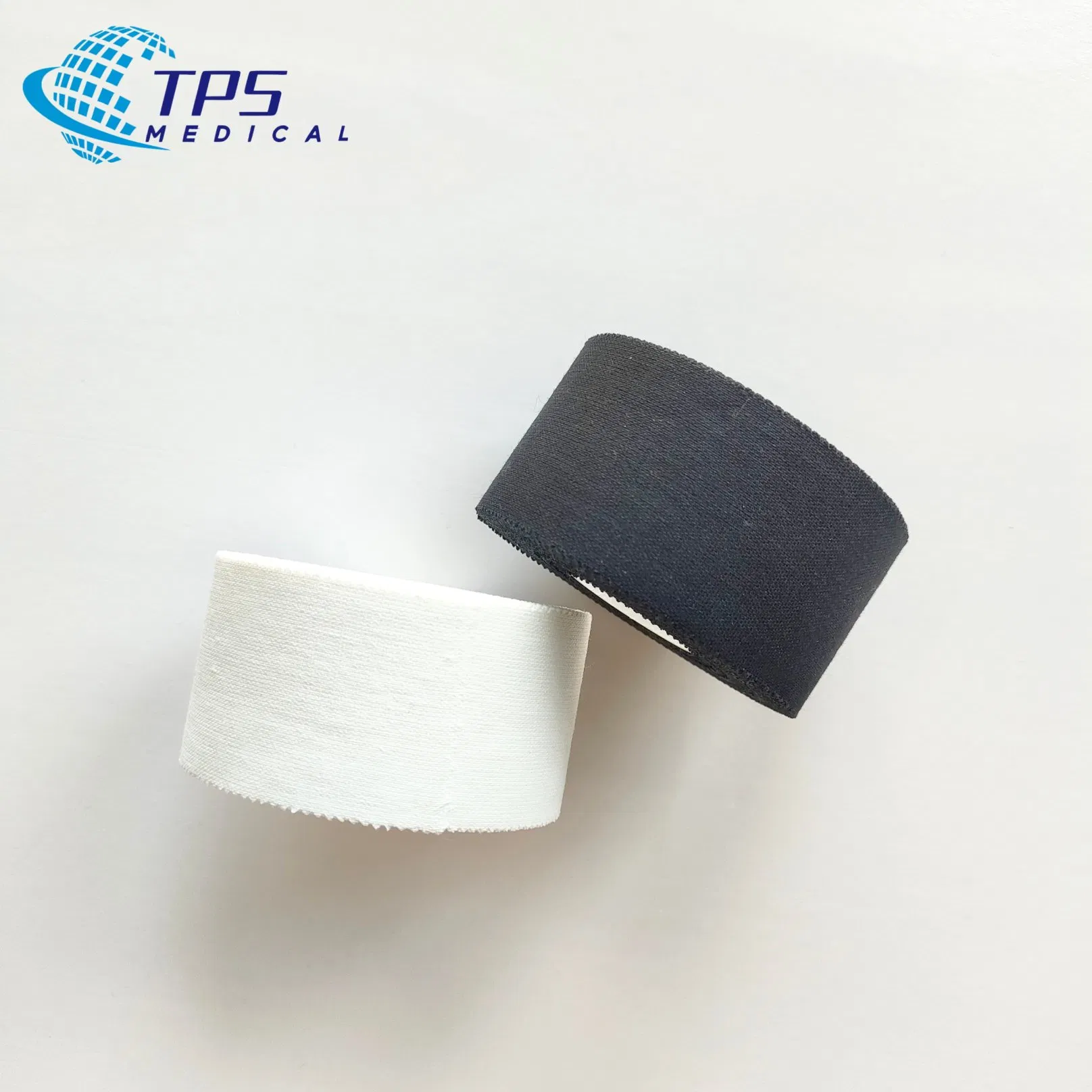 TPS Cotton Athletic Sports Tape Hand Tear Zigzag Edge Sports Strapping Rigid Tape