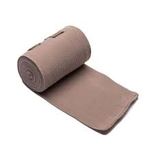 Skin Color High Elastic Bandage Breathable Premium High Elastic Compression Bandage Rubber Elastic Bandage Roll
