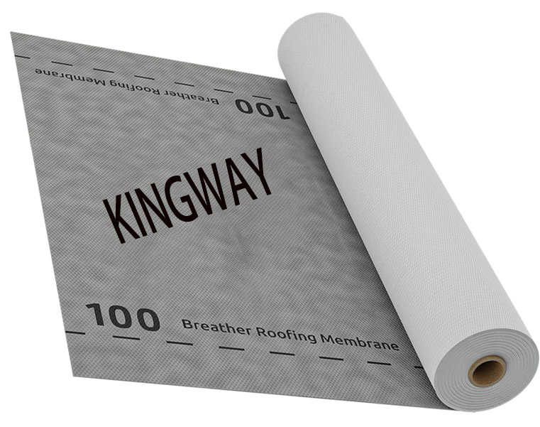 Kingway Self Adhesive Breathable Pitched Roofing Membrane House Wrap