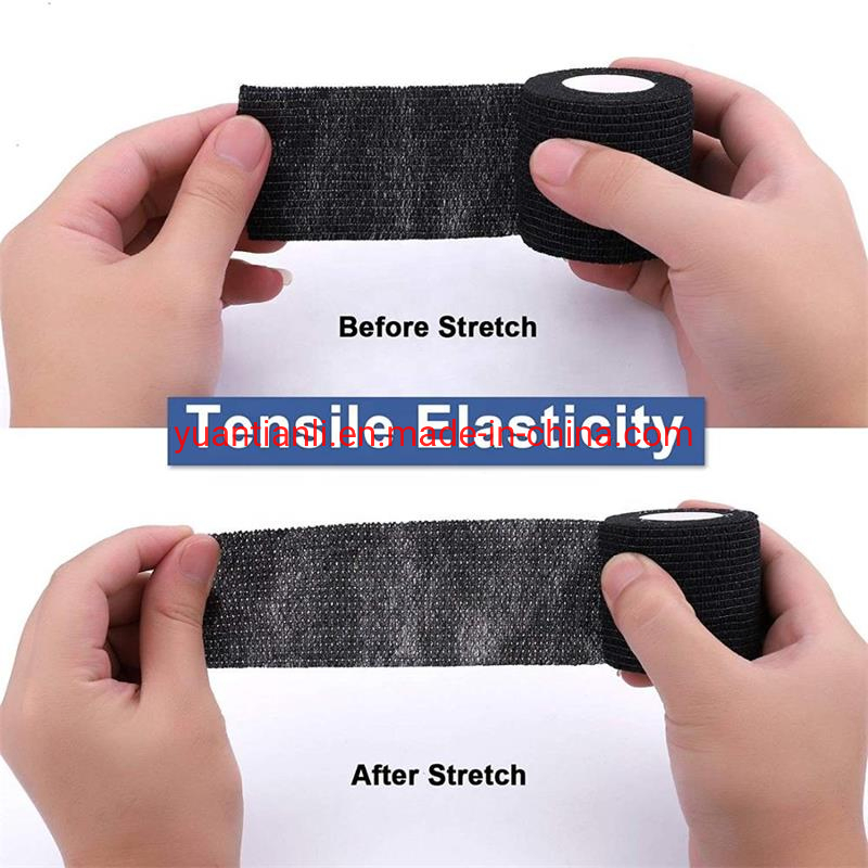 Multi-Color High Elastic Bandage Self Adhesive Compression Bandage