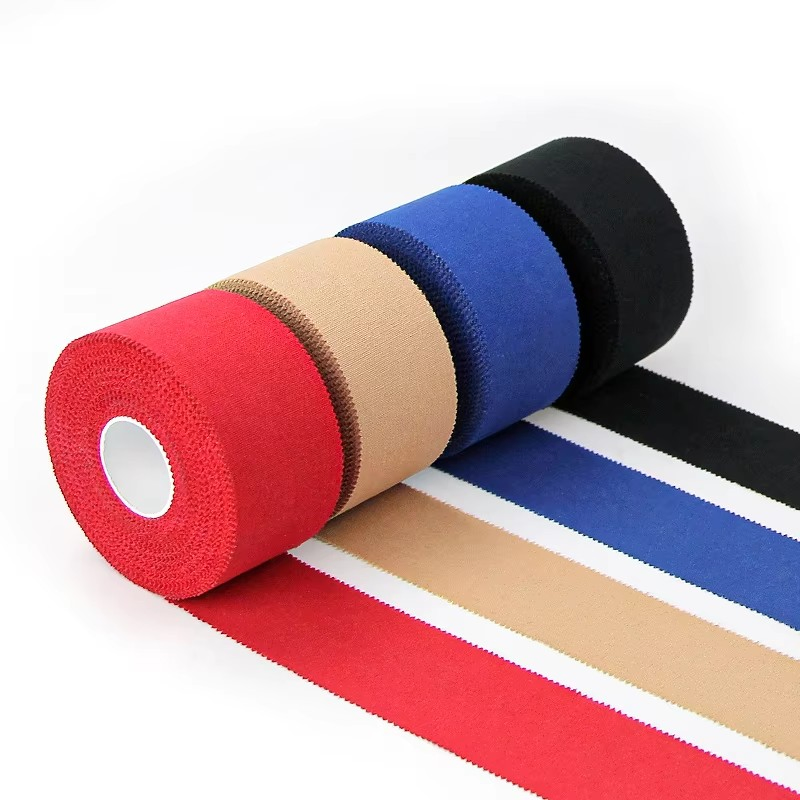 Wholesale Custom Size Cotton Zinc Oxide Tape Rigid Athletic Sports Tape