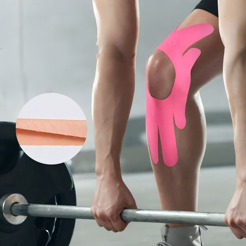 Pre Cut Knee Kinesiology Tape Support Patch