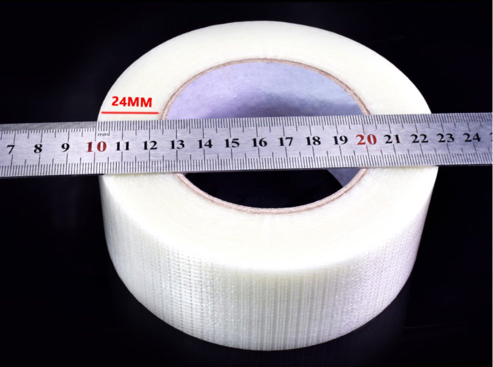 Reinforced Filament Packing Tape Transparen Strapping Fiberglass Fiber Tapes for Shipping and Heavy Duty Packing