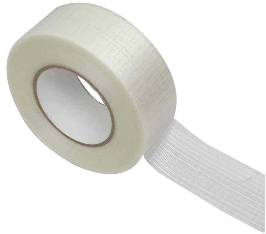 Reinforced Filament Packing Tape Transparen Strapping Fiberglass Fiber Tapes for Shipping and Heavy Duty Packing