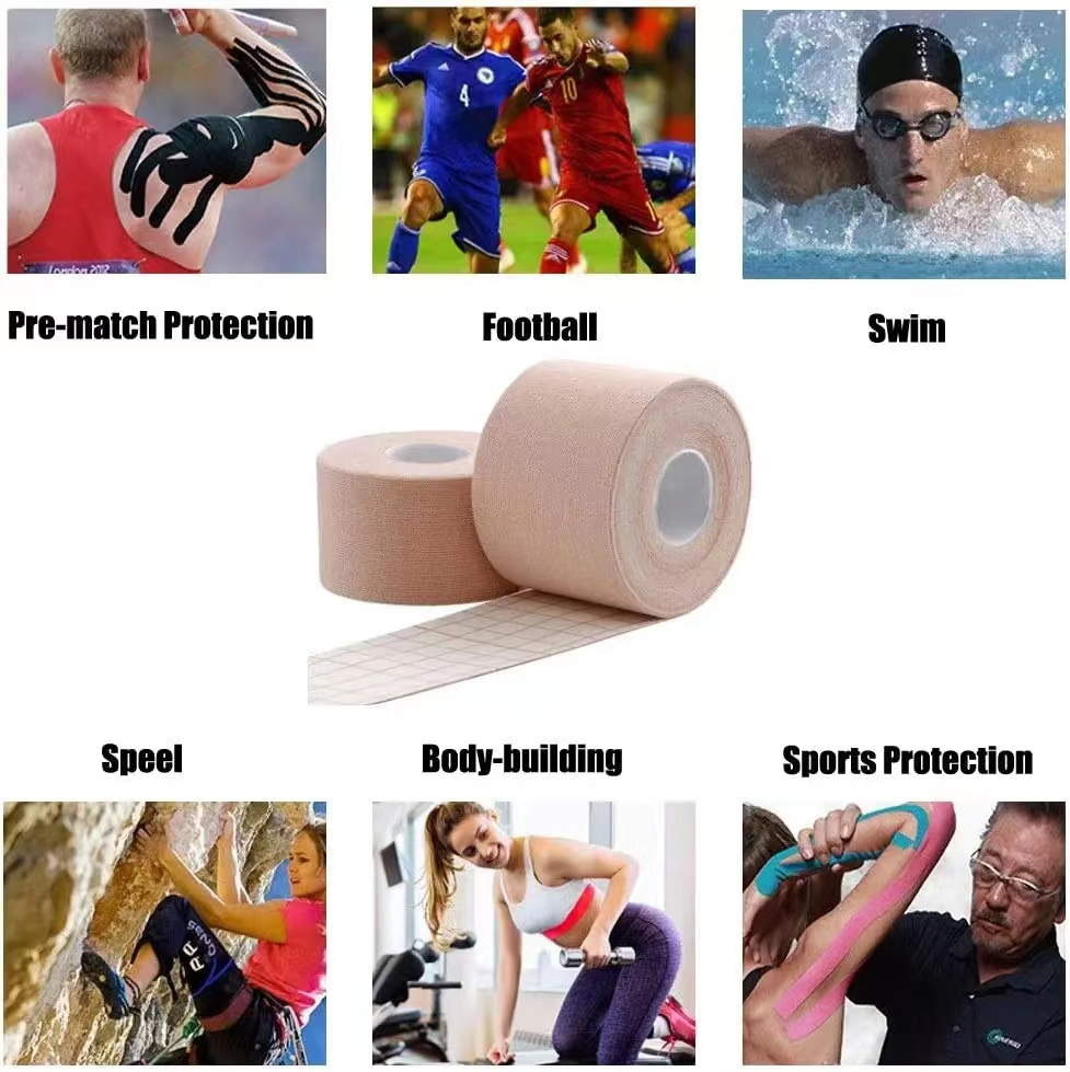 Kinesiology Tape Wholesale CE Athletic Waterproof Breathable Fitness Muscle Sport Tape