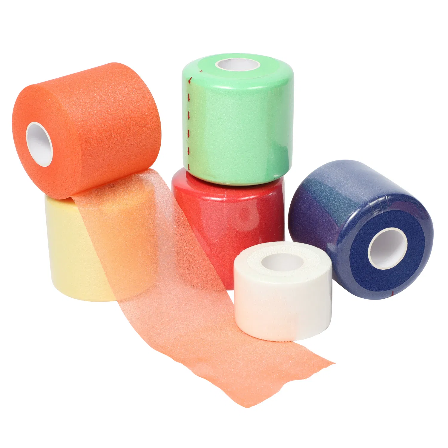 High Elasticity Polyurethane Colorful Plain Trainer Protection Soft PU Foam Prewrap Underwrap for Athletic Ankles Wrists Hands and Knees Protection Foam