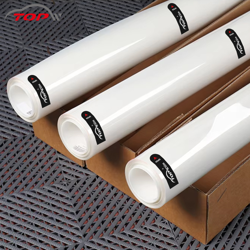 Anti Yellowing Self-Adhesive Transparent Clear Paint Protection Film Ppf 8.5mil Glossy Ppf TPU Car Wrap