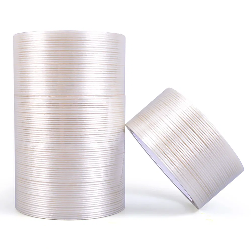 Packing Heavy Duty Waterproof Filament Strapping Tape Mono Fiberglass Tape