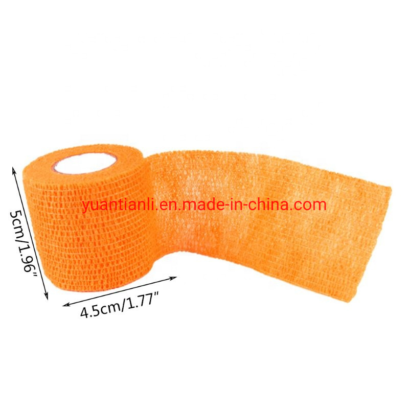 Multi-Color High Elastic Bandage Self Adhesive Compression Bandage