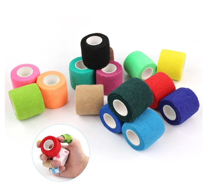 Premium Self-Adhesive Veterinary Leg Wraps for Animal Care