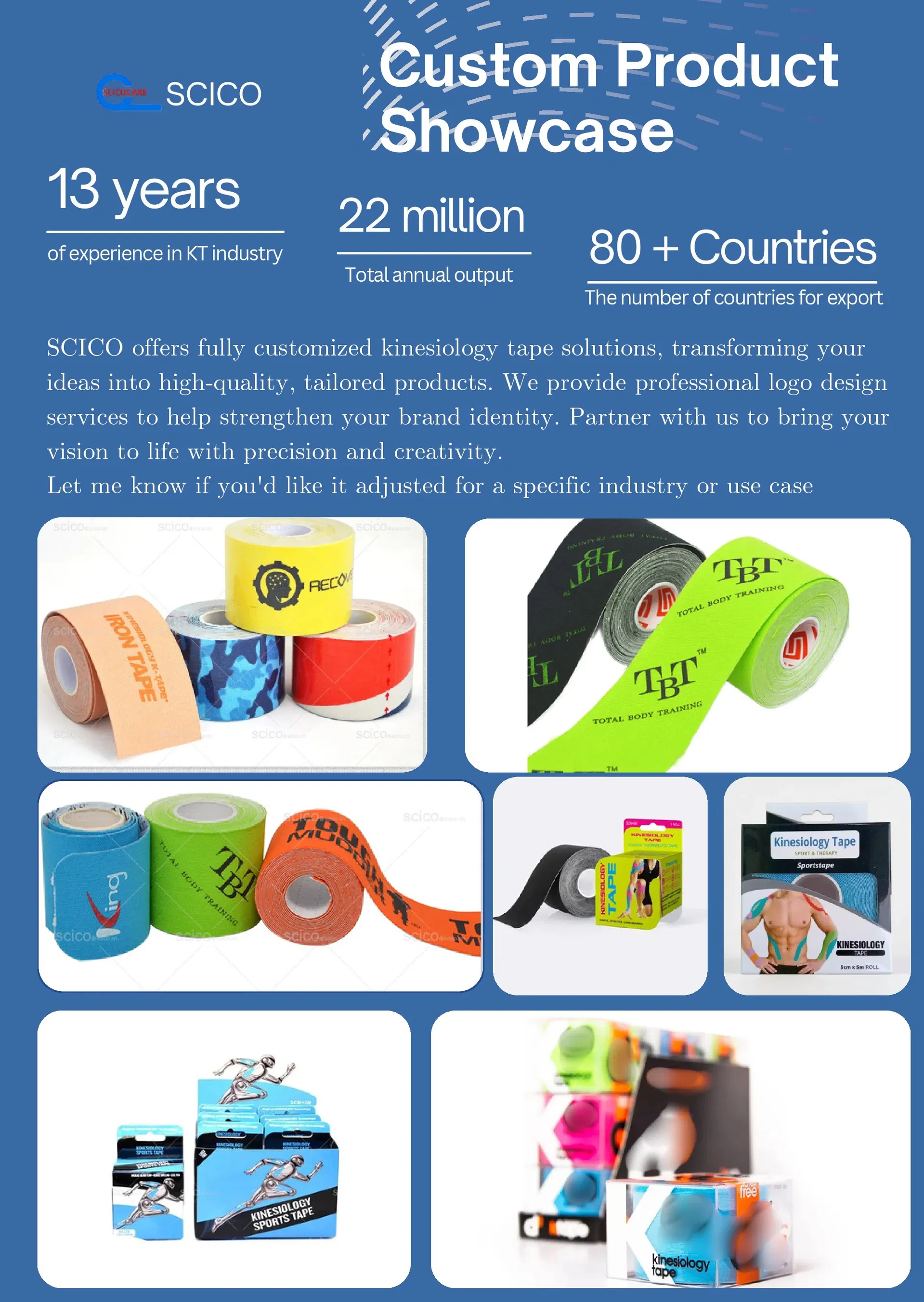 Elastic Kinesio Tapes 8