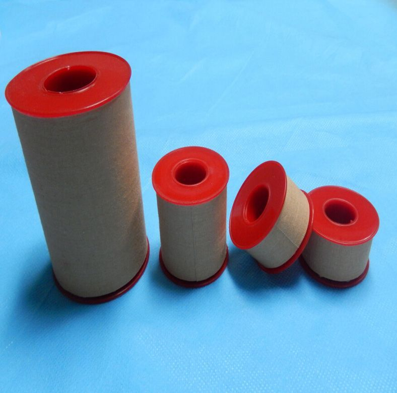 Zinc Oxide Adhesive Tape Wound Dressing Zinc Oxide Adhesive Plaster Rigid Cotton Sport Tape
