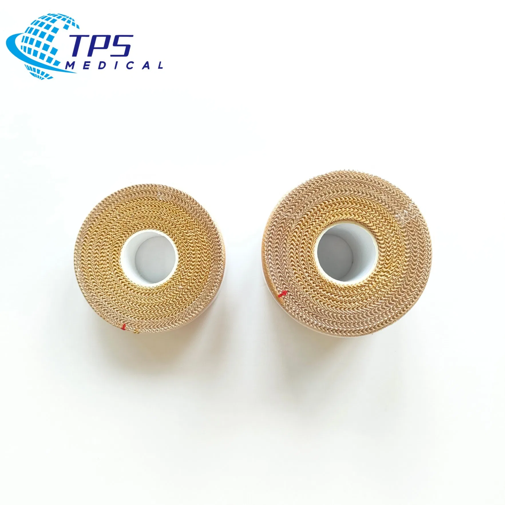 TPS Cotton Athletic Sports Tape Hand Tear Zigzag Edge Sports Strapping Rigid Tape