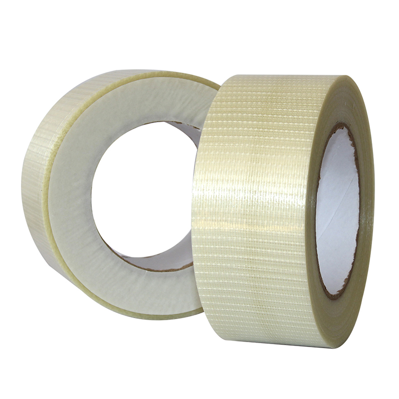 Custom Fiberglass Heavy Duty Packaging Mono and Cross Filament Strapping Tape
