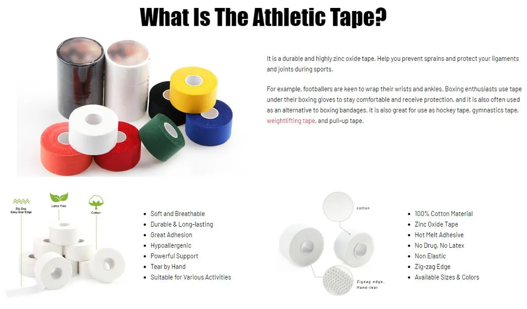 Sports Tape Application