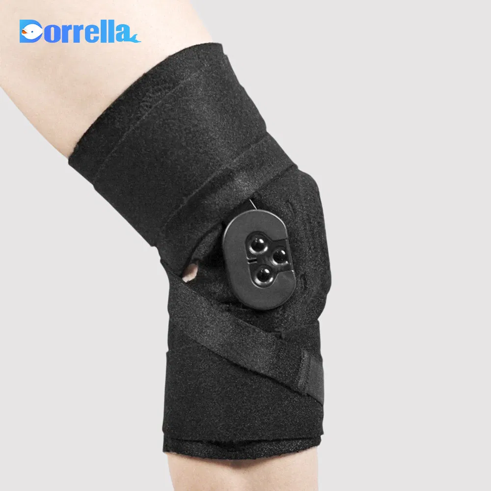 Gel Patella Knee Pads Adjustable Compression Wrap Knee Support Metal Side Stabilizers Knee Brace for Arthritis Pain