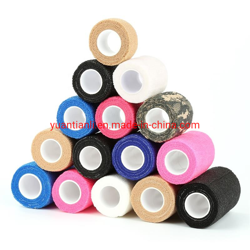 Custom Logo Printed Cohesive Elastic Bandage