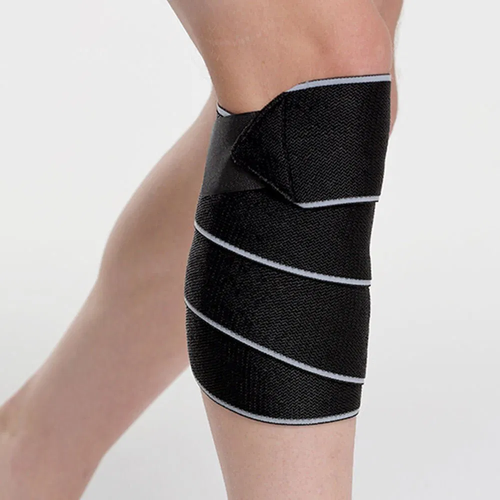Adjustable Elastic Knee Bandage for Weightlifting and Joint Protection