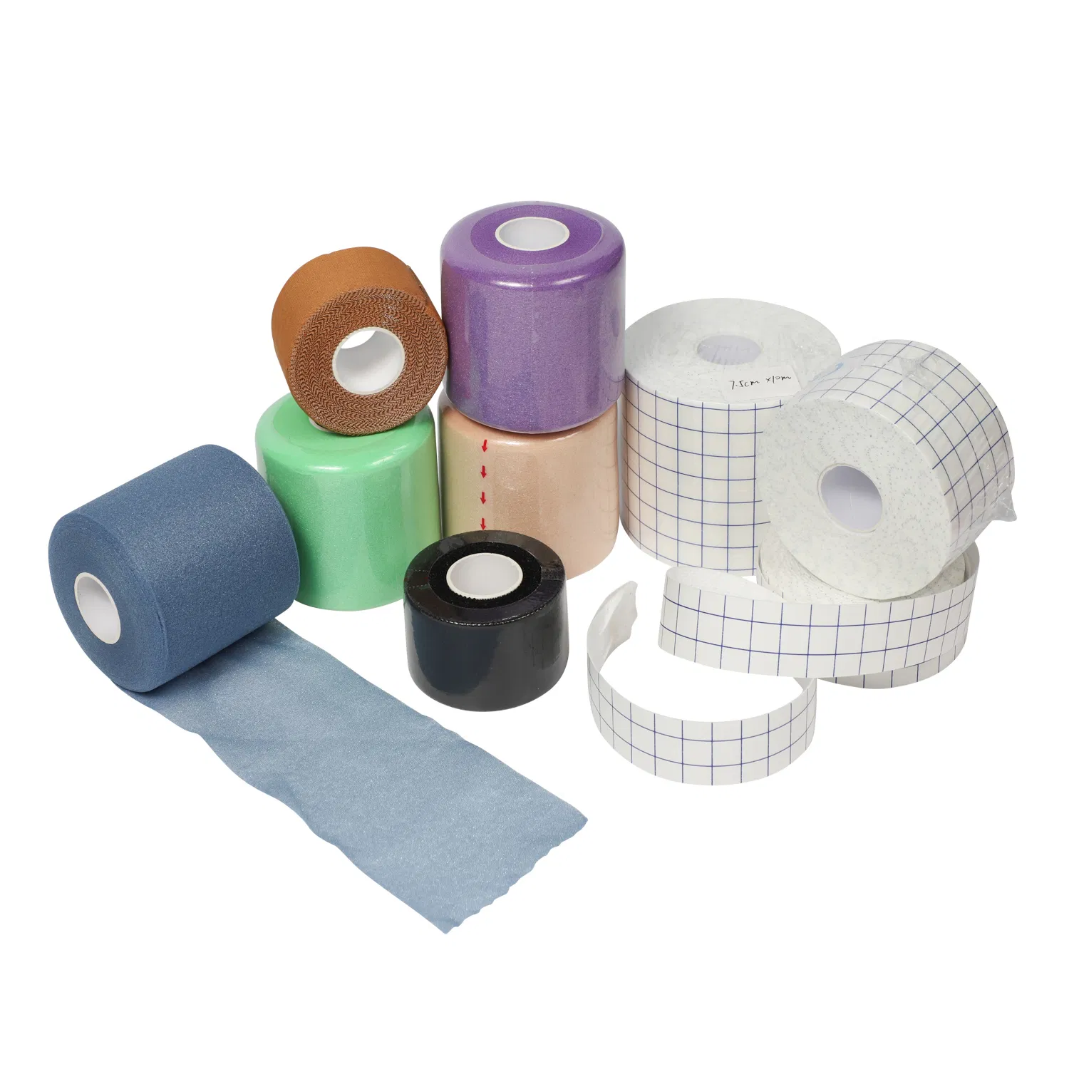 High Elasticity Polyurethane Colorful Plain Trainer Protection Soft PU Foam Prewrap Underwrap for Athletic Ankles Wrists Hands and Knees Protection Foam