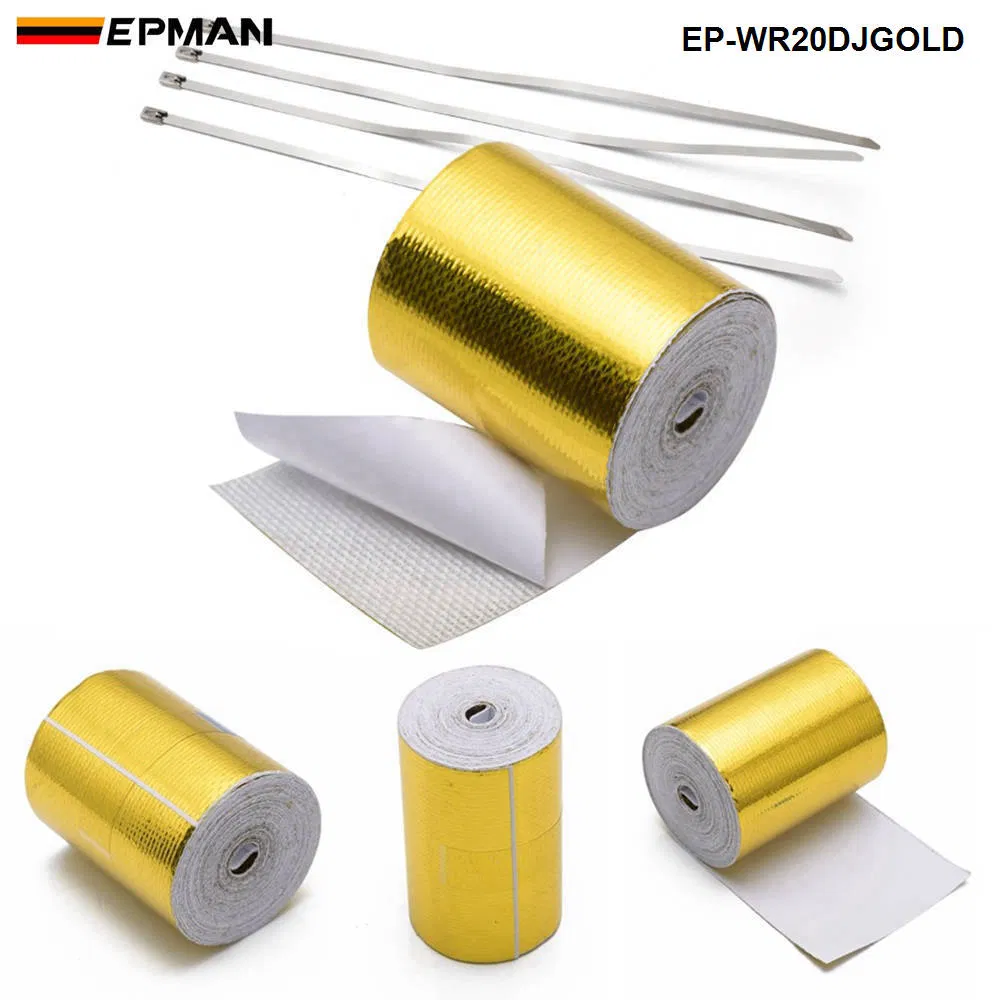 Epman 2"X5 Meter Roll Self Adhesive Reflect a Gold Heat Wrap Ep-Wr20djgold
