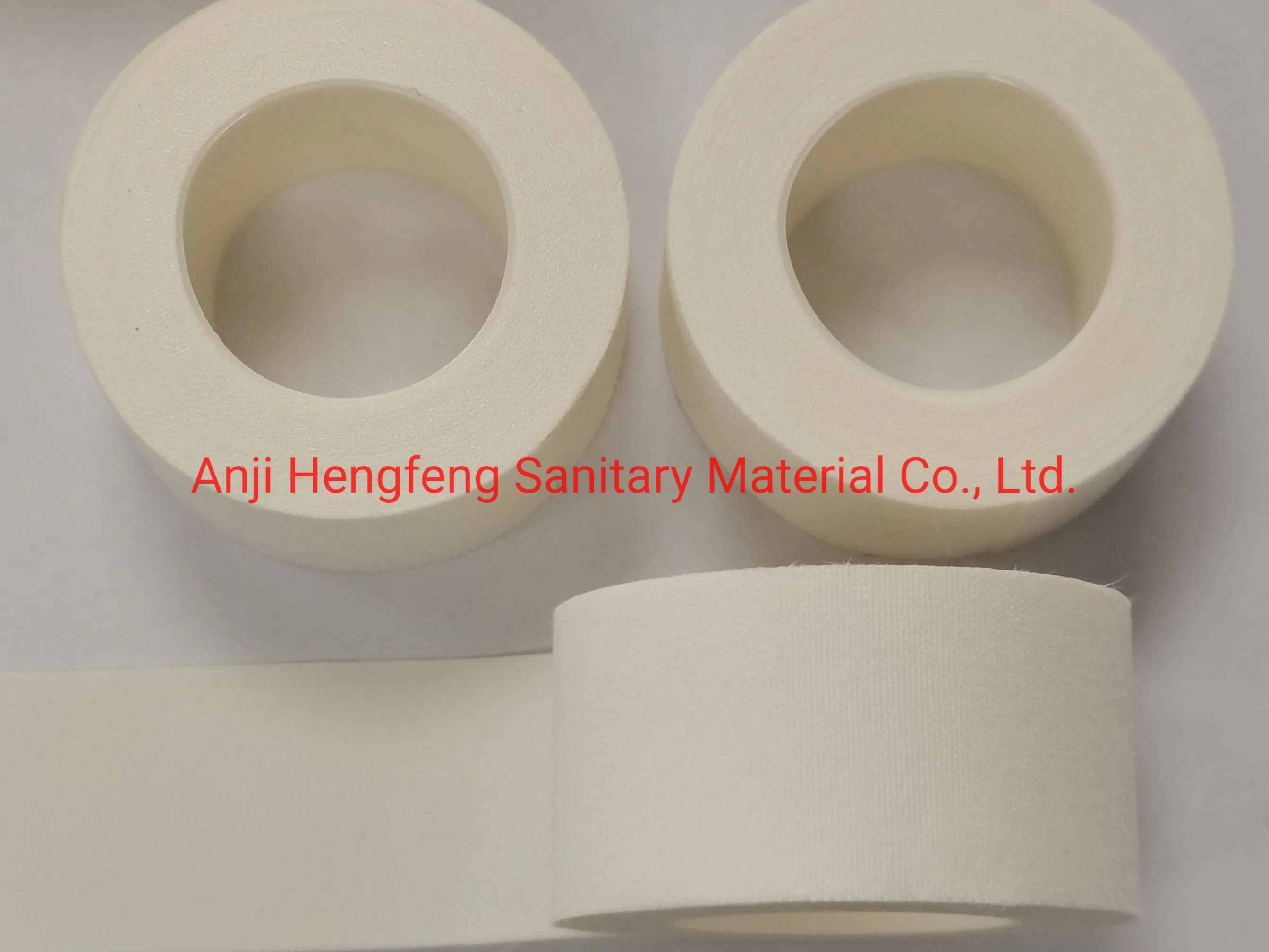 ISO Approved High Quality Medical Adhesive Zinc Oxide Cotton Tape Sports Tape 15cm