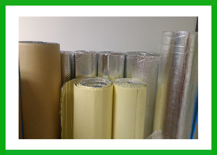 Aluminium Self Adhesive Sound Insulation Material Bubble Foil Wrap Insulation