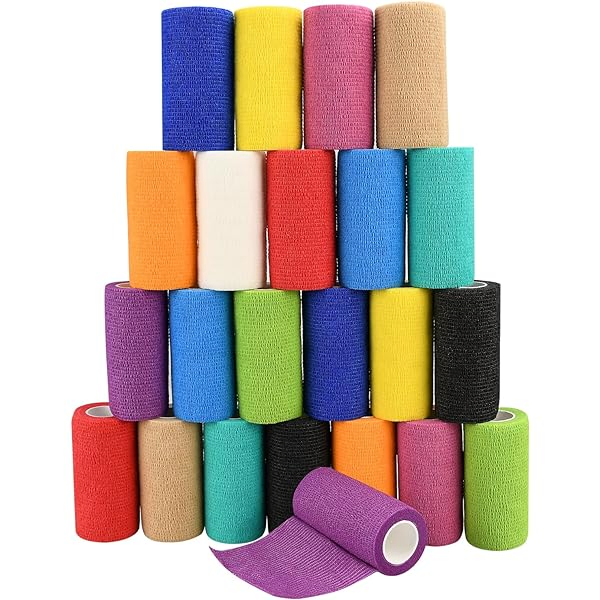 7.5cm 10cm Self Adhesive Bandage Vet Wrap Bandage for Pets
