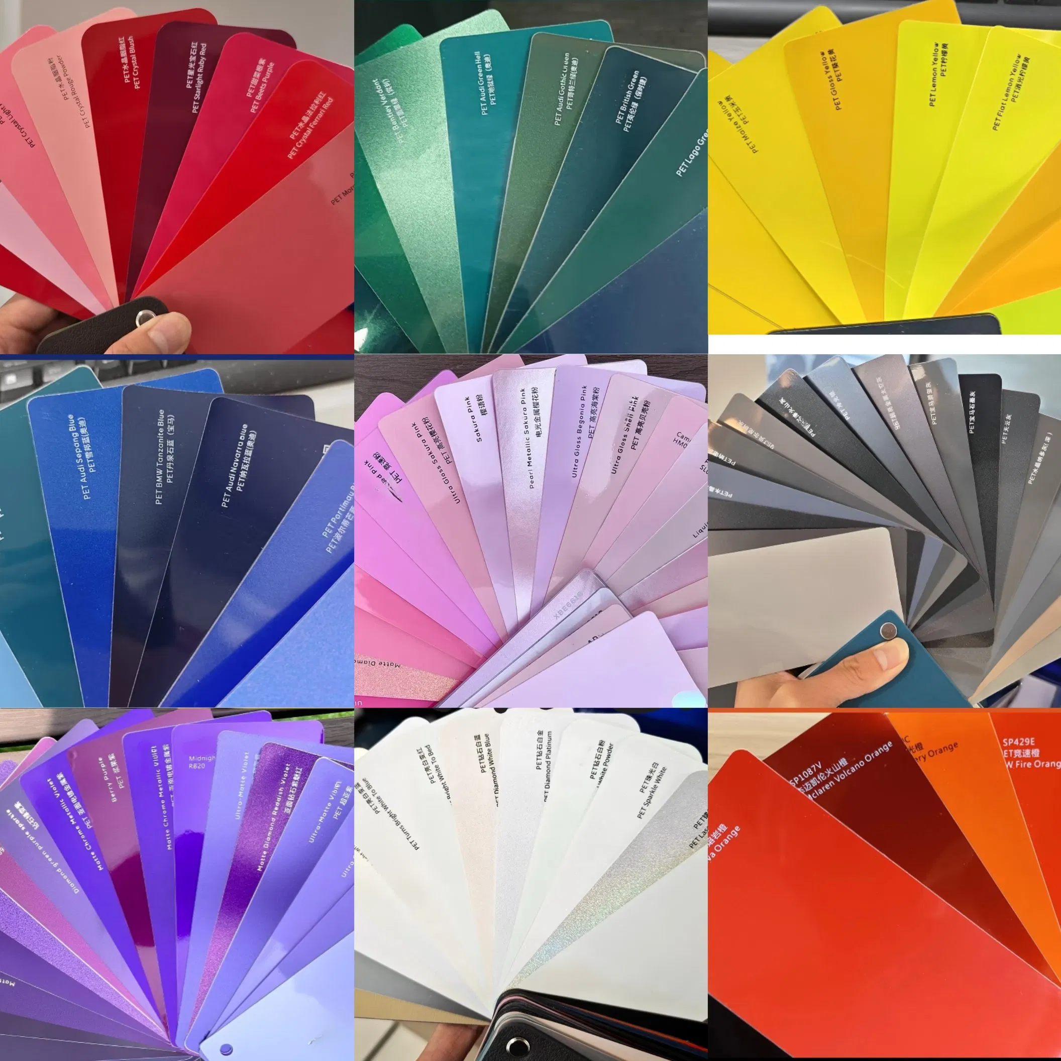 Blue PVC TPU Ppf Self Adhesive Paint Protection Film Car Vinyl Wrap