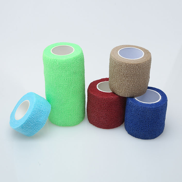 Multiple Color Eab Flexible Self Adhesive Medical Bandage for First Aid/Sports/Wrist/Ankle