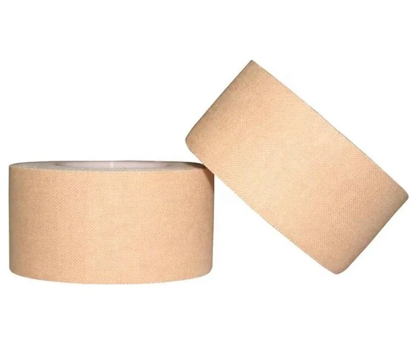 Sports Skin Friendly Adhesive Cotton Zinc Oxide Plaster Tape