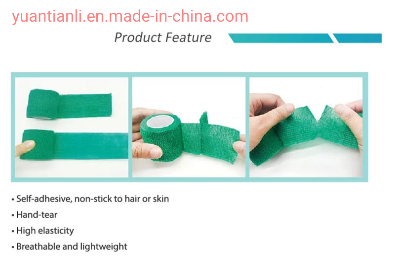 Wrap Elastic Bandage Tattoo Handle Grip Tube Cohesive Bandage