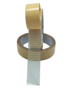 Strong Adhesive Double Sided Fiberglass Reinforced Filament Strapping Tape for Heavy Duty