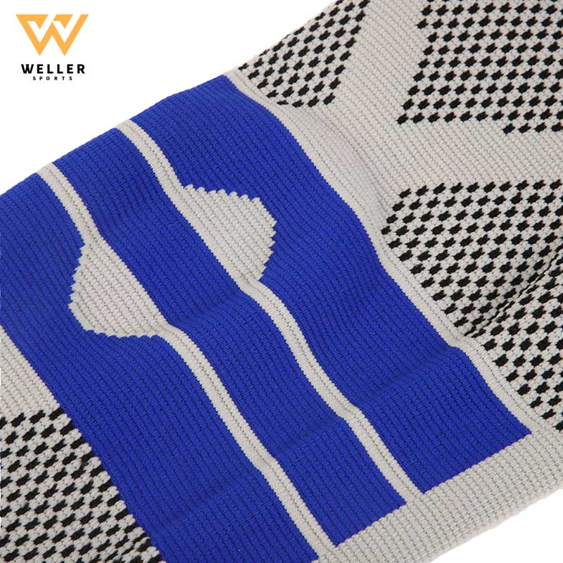 Stabilizing Compression Knee Sleeve Brace with Cushioned Pad for Pain Relief Sport Protection