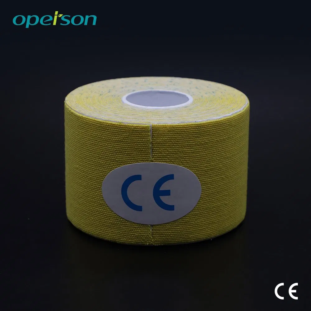Waterproof Breathable Factory Wholesale Self-Adhesive Sports Injury Prevention Kinesiology Athletic Sports Tape
