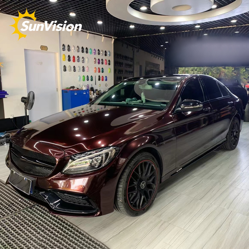 Car Wrapping Roll Vinyl Wrapping Film Self Adhesive Vinyl Car Wrap