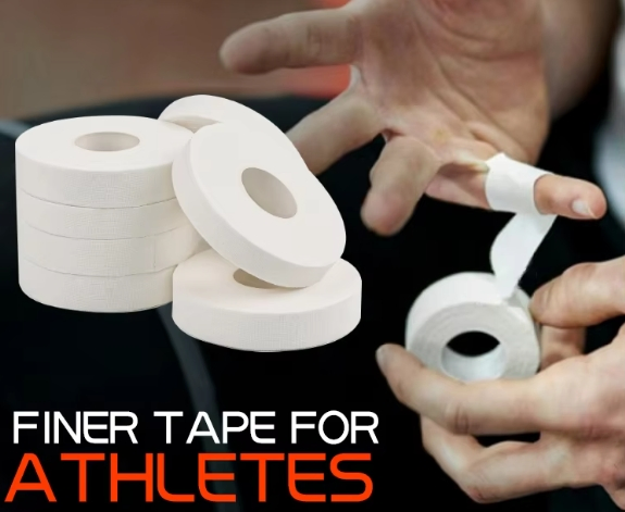 Rock Climbing Tape-Breathable Cotton, Easy Hand Tear, Strong Adhesion &amp; Anti-Slip Grip for Finger Joint Support, Crack Climbing &amp; Bouldering Protection