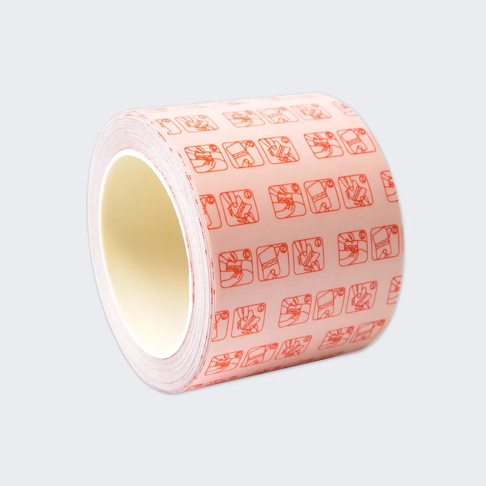 Transparent Film Dressing Jumbo Roll Waterproof Adhesive Bandage Raw Material Medical Tape