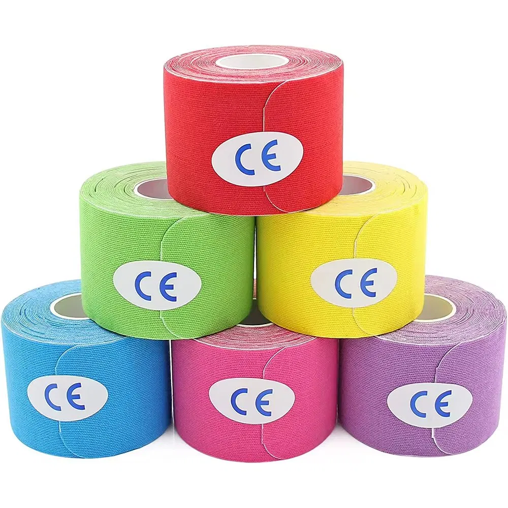 Breathable High Elasticity Sports Tape CE Approved Waterproof Kinesiology Tape Muscle Patch