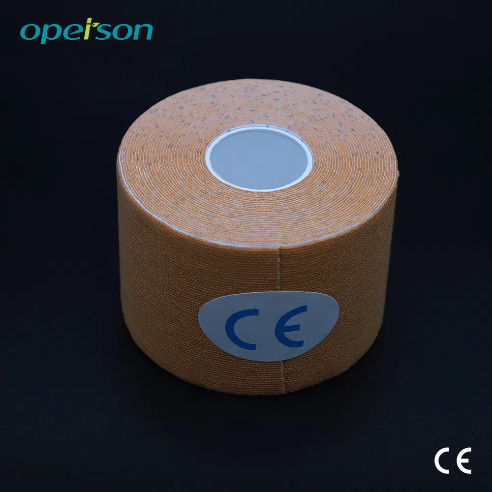 Waterproof Breathable Factory Wholesale Self-Adhesive Sports Injury Prevention Kinesiology Athletic Sports Tape