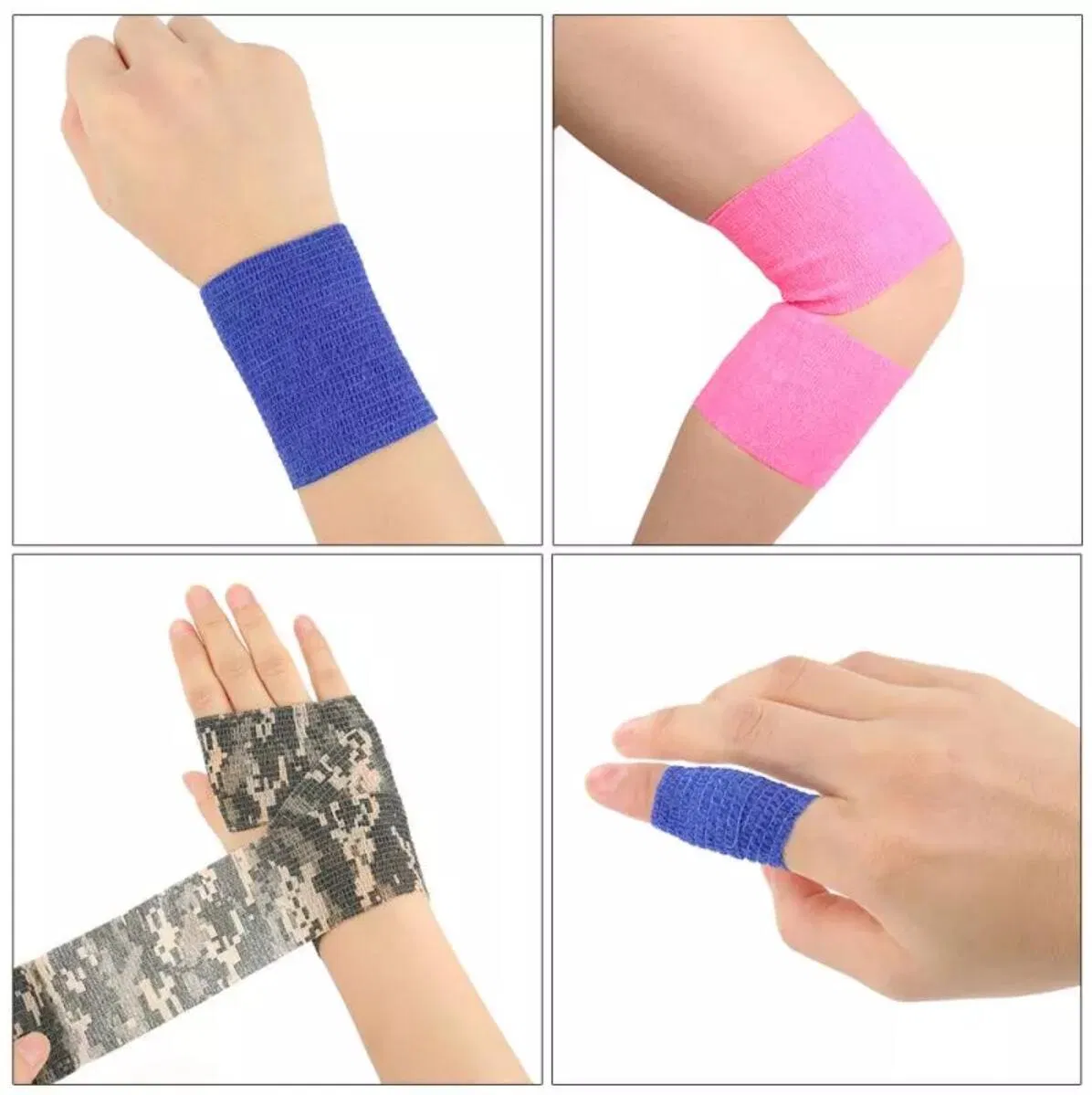 Elastic Nonwoven Bandage Roll for Athletic Support