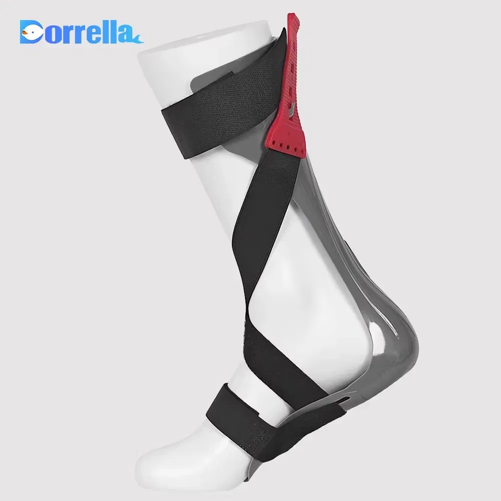 Medical Foot Drop Splint Eight-Character Ankle Bandage Free Tightness Adjustment for Rehabilitation Therapy Supplies